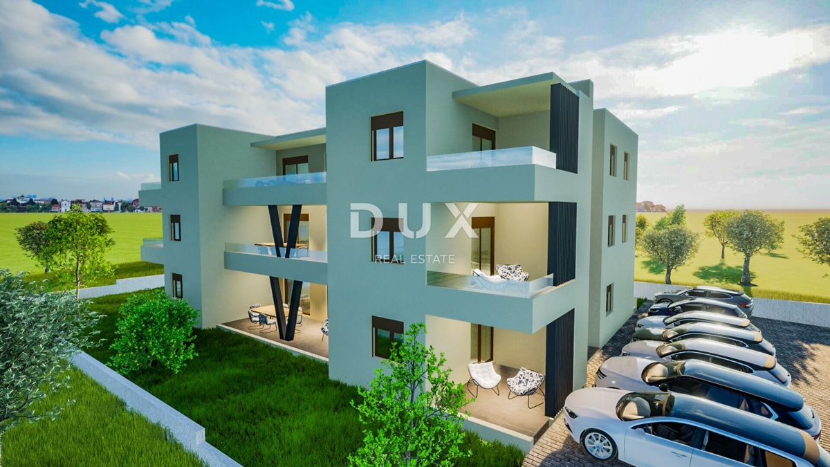 SEBENICO, VODICE – Appartamento con tre camere da letto in un nuovo edificio! SPLENDIDA VISTA MARE! OCCASIONE!