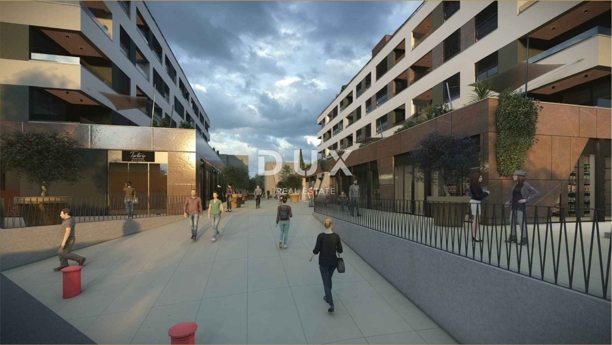 RIJEKA, SRDOČI - 1 camera da letto + soggiorno in un moderno edificio di nuova costruzione con garage e vista mare