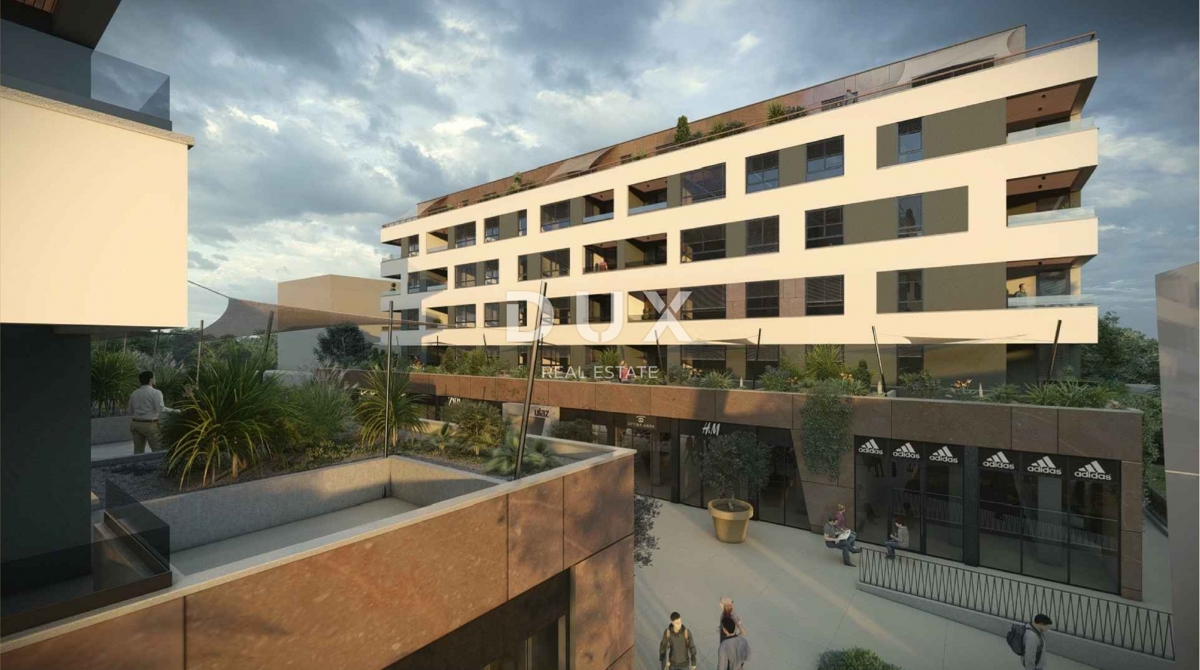 RIJEKA, SRDOČI - 1 camera da letto + soggiorno con terrazza di 31 m2 in un nuovo edificio con garage