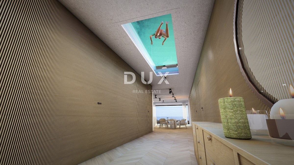 OPATIJA, IČIĆI - Attico con terrazza sul tetto e piscina privata