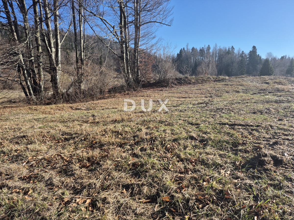 GORSKI KOTAR, FUŽINE - terreno edificabile 1331 m2 - opportunità di investimento!