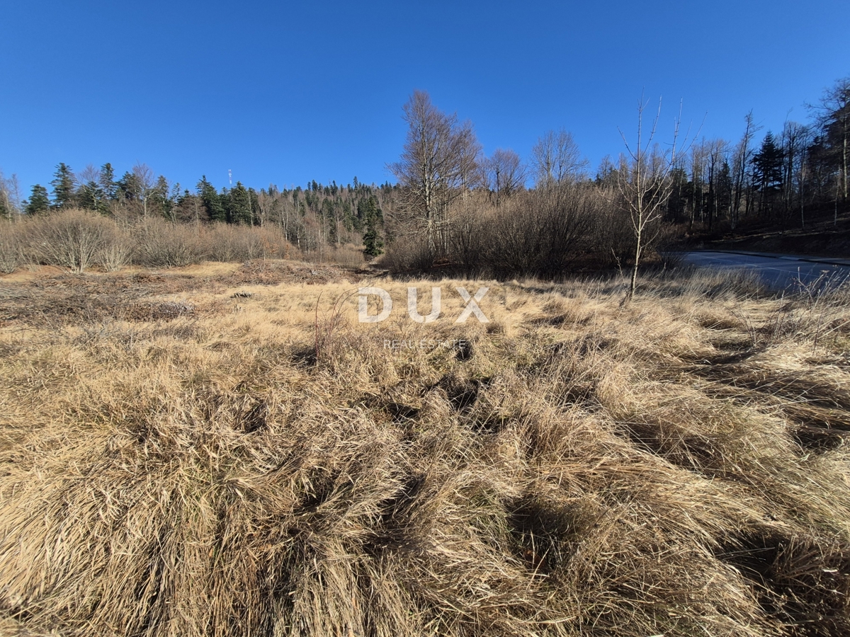 GORSKI KOTAR, FUŽINE - terreno edificabile 1331 m2 - opportunità di investimento!