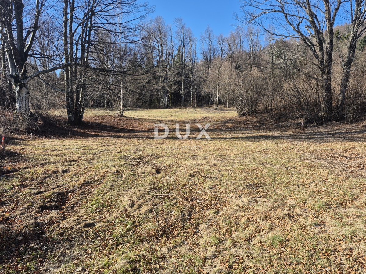 GORSKI KOTAR, FUŽINE - terreno edificabile 1331 m2 - opportunità di investimento!