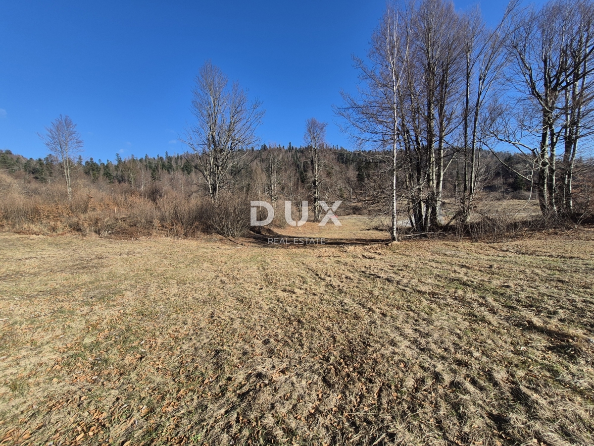 GORSKI KOTAR, FUŽINE - terreno edificabile 1331 m2 - opportunità di investimento!
