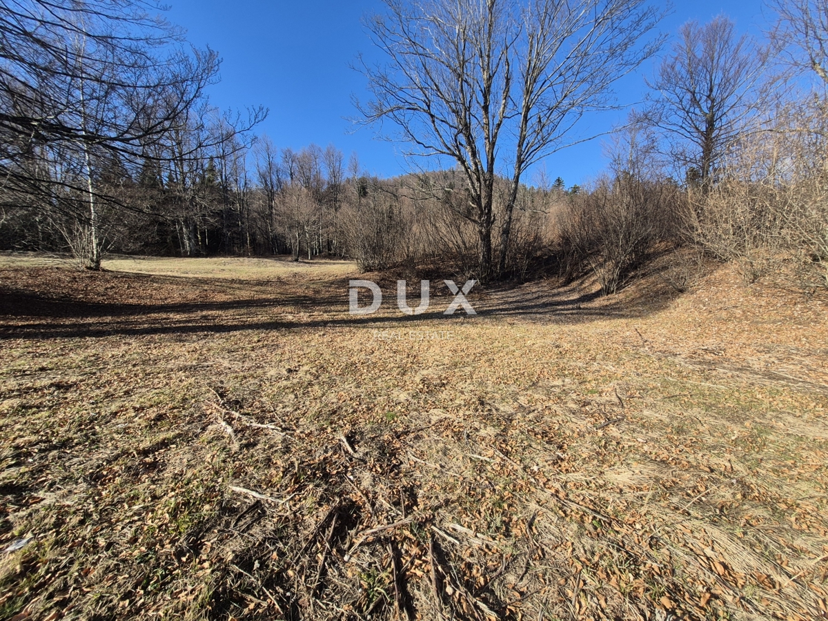 GORSKI KOTAR, FUŽINE - terreno edificabile 1331 m2 - opportunità di investimento!