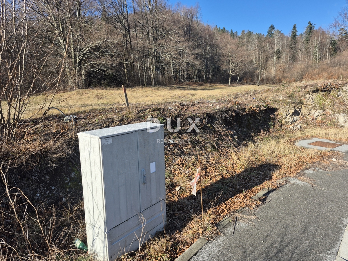 GORSKI KOTAR, FUŽINE - terreno edificabile 1331 m2 - opportunità di investimento!