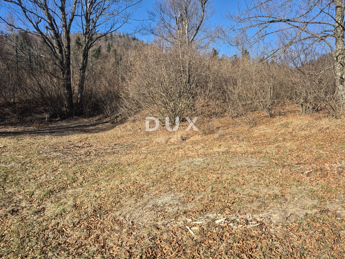 GORSKI KOTAR, FUŽINE - terreno edificabile 1331 m2 - opportunità di investimento!