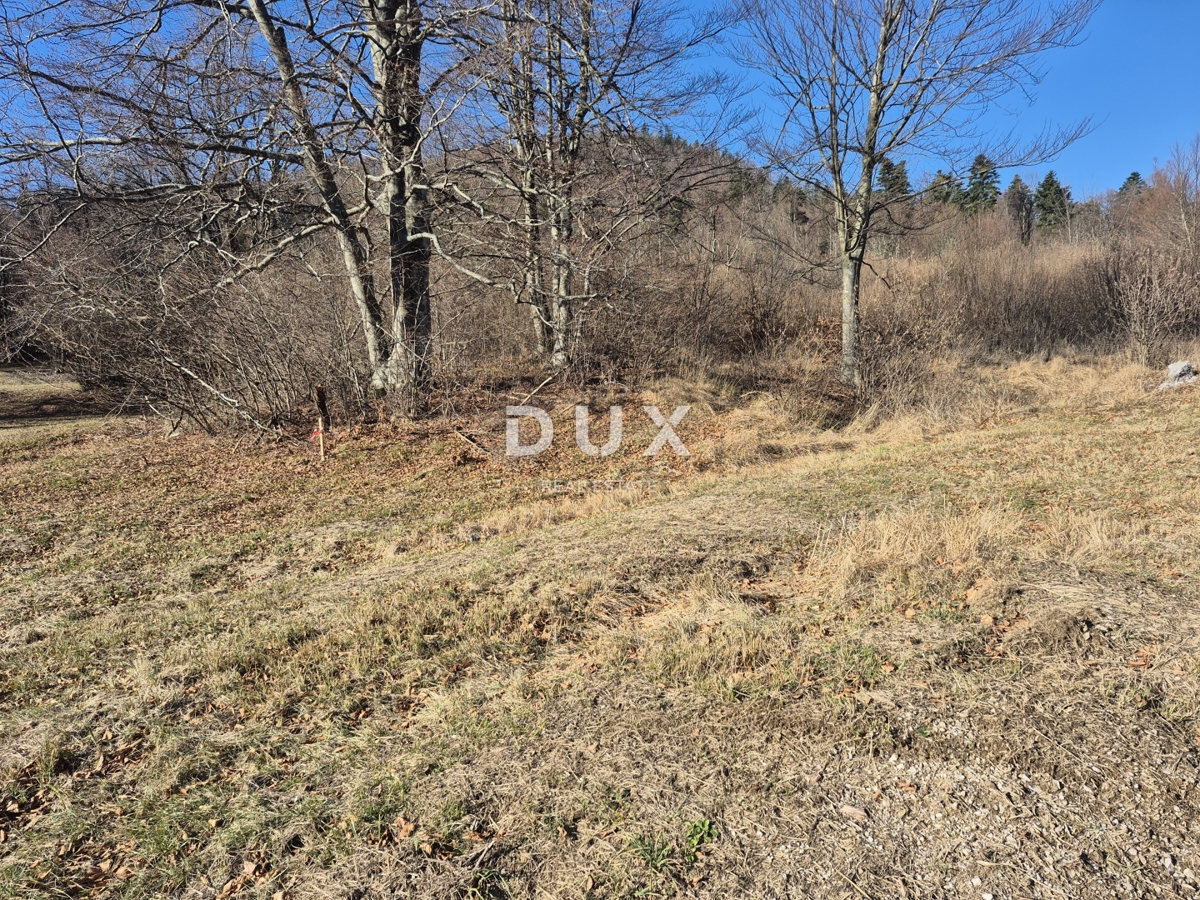 GORSKI KOTAR, FUŽINE - terreno edificabile 1331 m2 - opportunità di investimento!