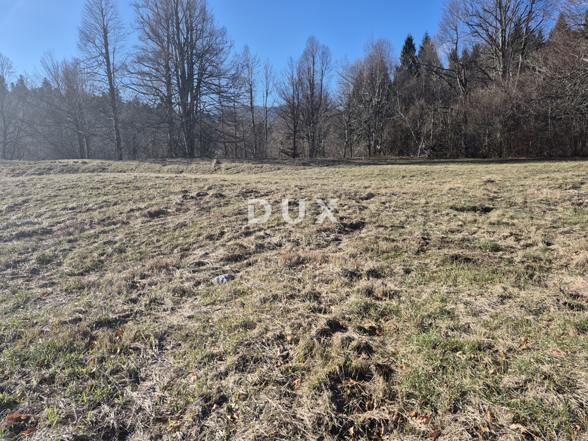 GORSKI KOTAR, FUŽINE - terreno edificabile 1331 m2 - opportunità di investimento!
