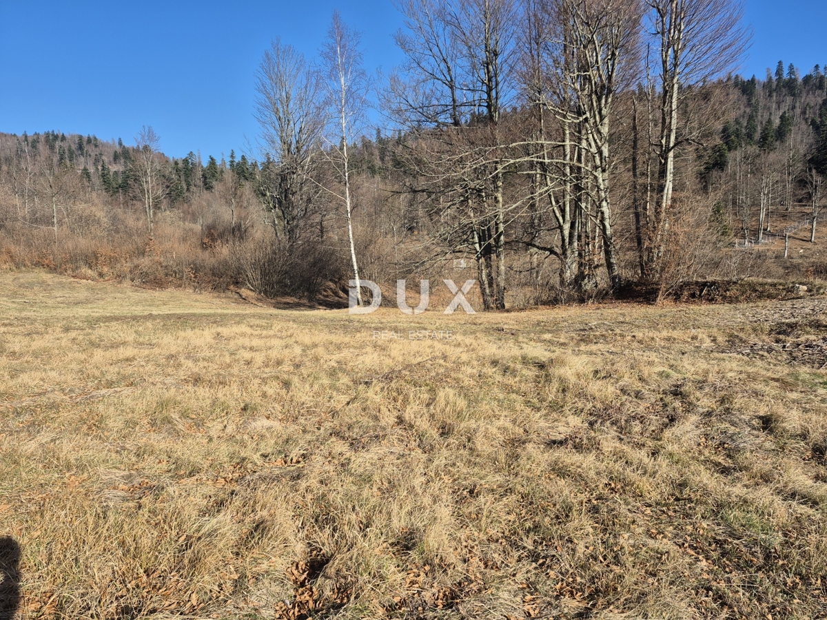 GORSKI KOTAR, FUŽINE - terreno edificabile 1331 m2 - opportunità di investimento!