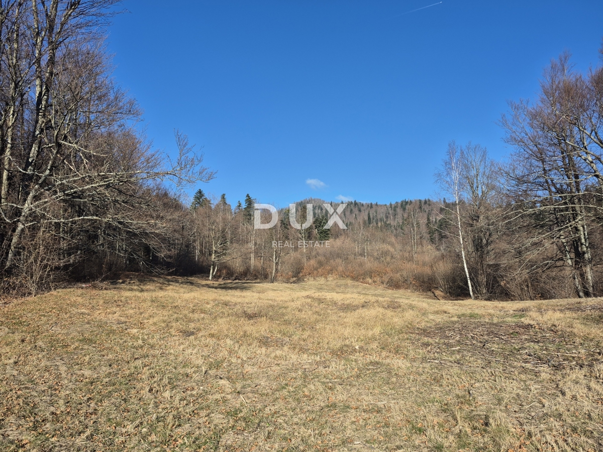 GORSKI KOTAR, FUŽINE - terreno edificabile 1331 m2 - opportunità di investimento!