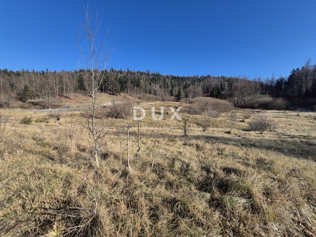 GORSKI KOTAR, FUŽINE - terreno edificabile 1331 m2 - opportunità di investimento!