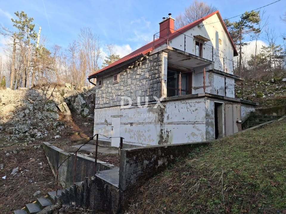 GORSKI KOTAR, FUŽINE - casa 75 m2, investimento ideale, scontato!