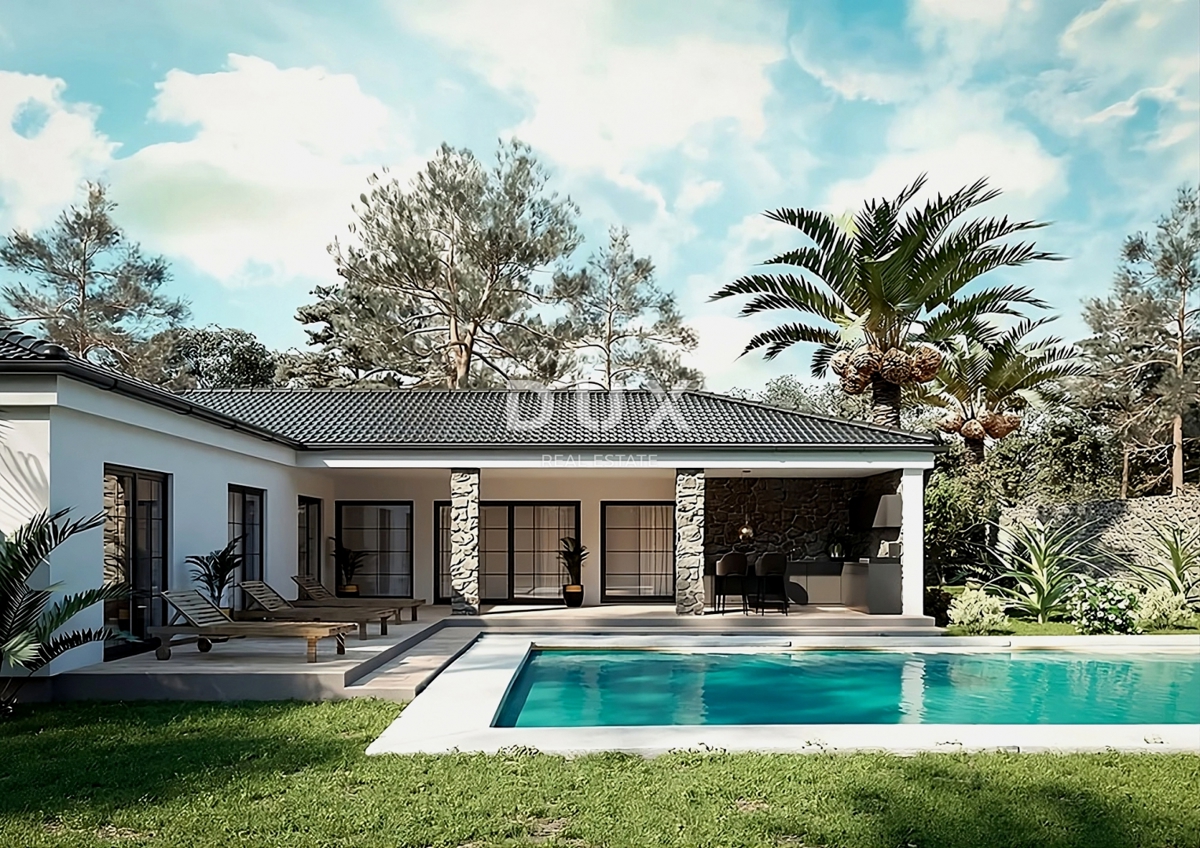 ISTRIA, BARBAN - Terreno con permesso di costruire