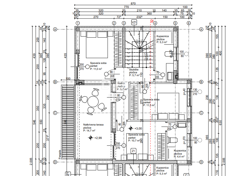 Casa Vodice, 147,62m2