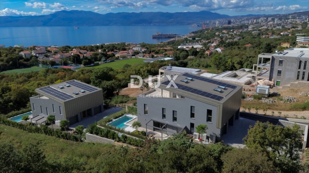 RIJEKA, KOSTRENA - esclusivo appartamento con jacuzzi - nuova costruzione con vista panoramica sul mare! OPPORTUNITÀ!