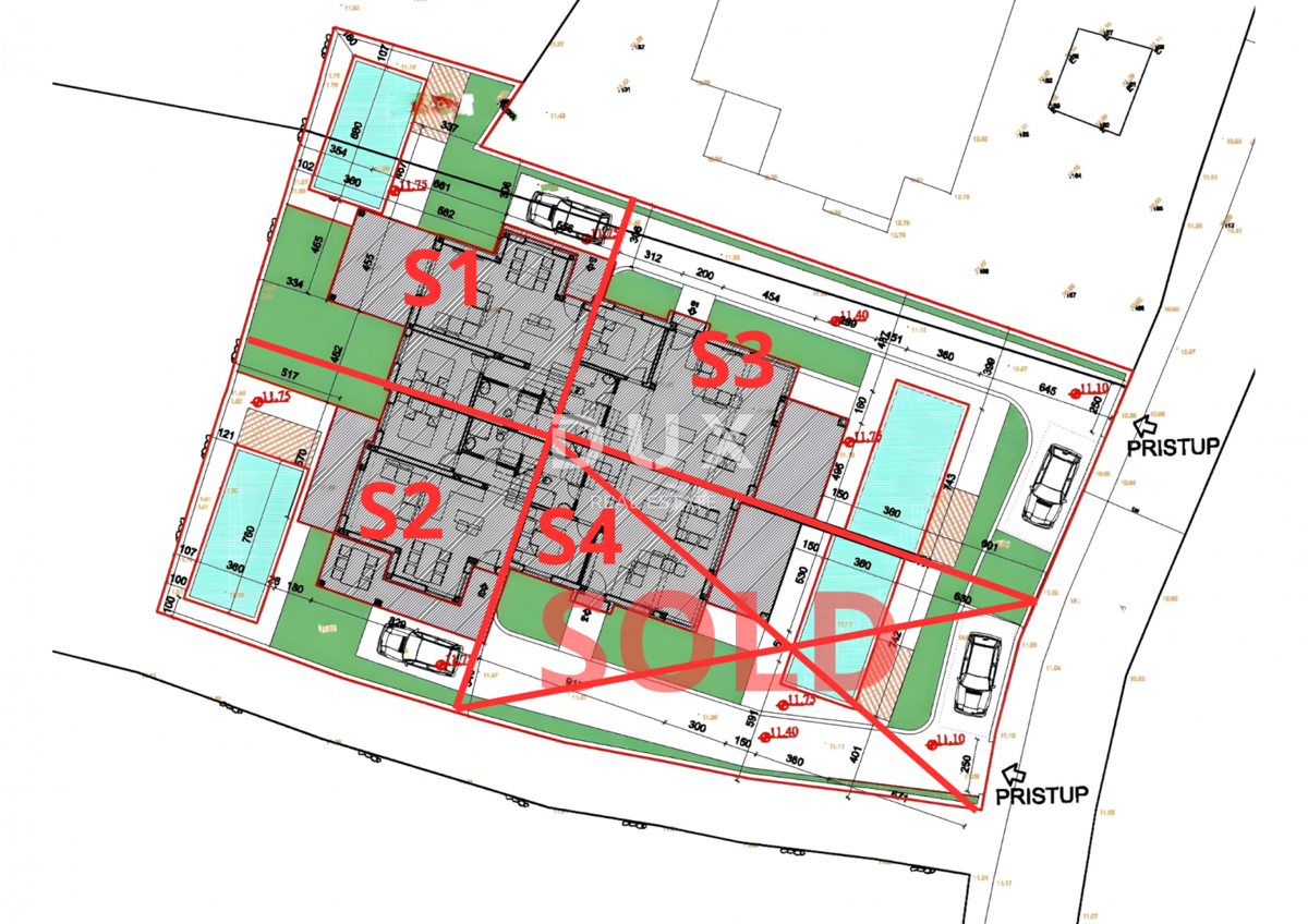 MURTER, JEZERA – Appartamento a due piani con piscina in un nuovo edificio