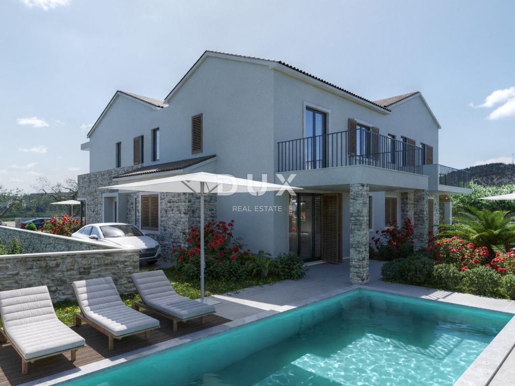 MURTER, JEZERA – Appartamento a due piani con piscina in un nuovo edificio