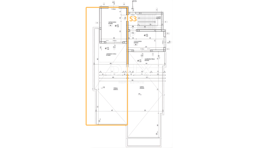Appartamento Tribunj, 91,25m2
