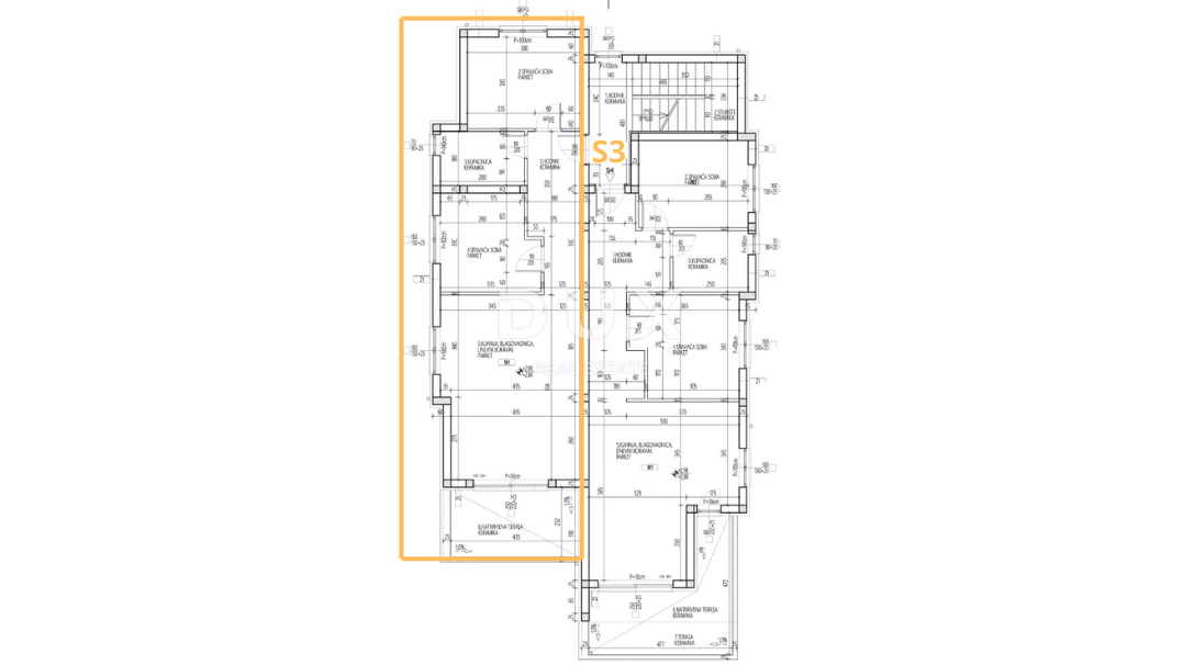Appartamento Tribunj, 91,25m2