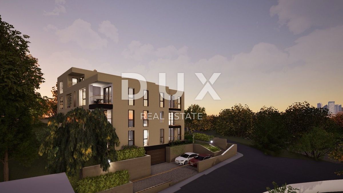 RIJEKA, KRIMEJA - Intimo appartamento con 3 camere da letto + soggiorno, giardino di 100 m2, vista, due garage e un posto auto esterno