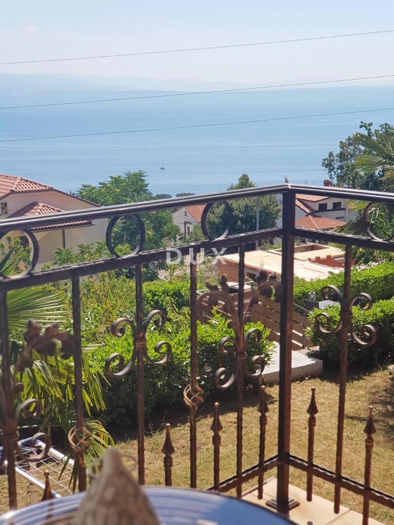 OPATIJA, OPRIĆ - Vista mare e giardino da godere, 2 camere da letto 74m2