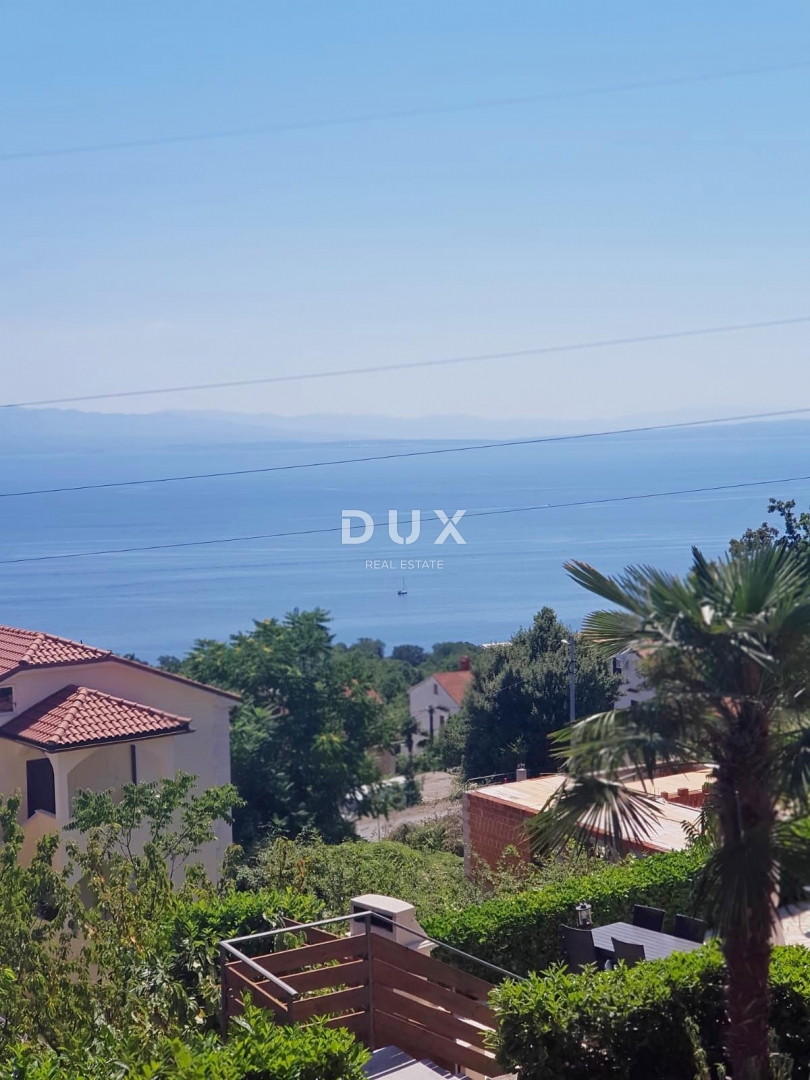 OPATIJA, OPRIĆ - Vista mare e giardino da godere, 2 camere da letto 74m2