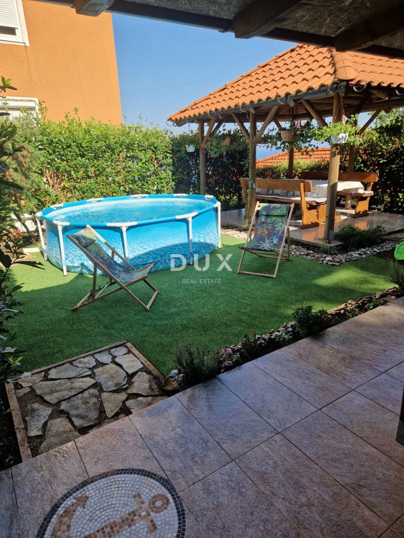 OPATIJA, OPRIĆ - Vista mare e giardino da godere, 2 camere da letto 74m2