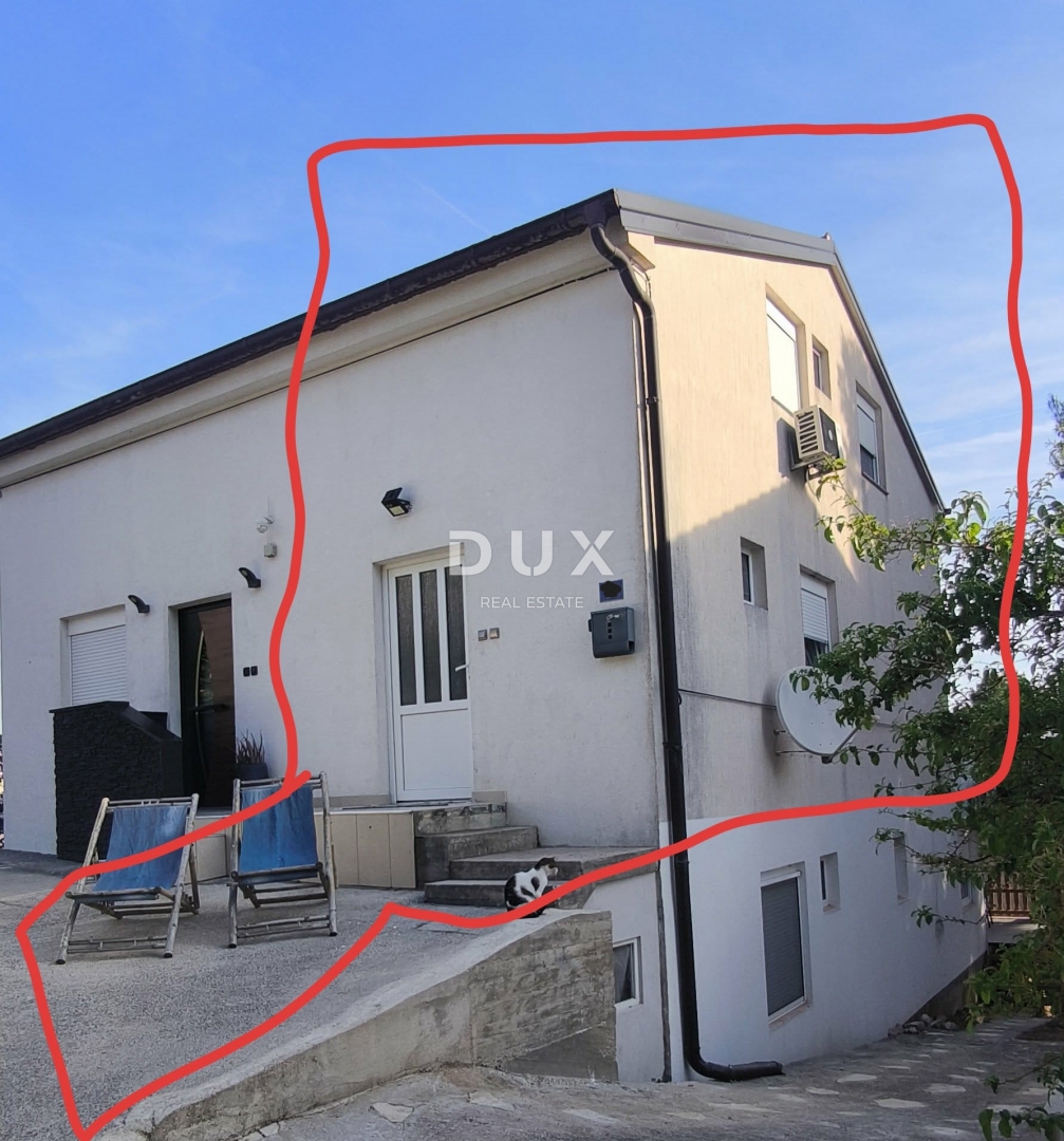 ISOLA DI PAŠMAN, TKON - Appartamento duplex con vista mare vicino alla spiaggia!