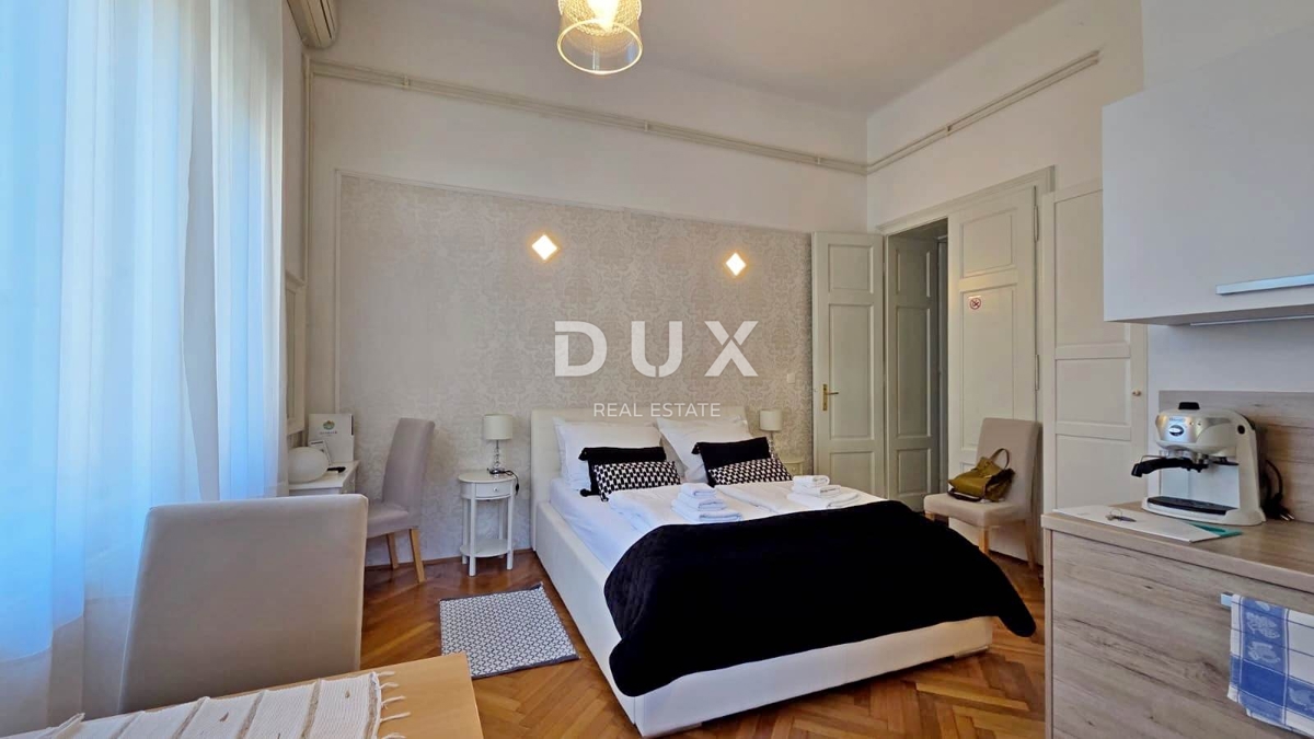 ABBAZIA, CENTRO - Elegante appartamento nel cuore di Abbazia, a 150 m dal mare, 3 camere da letto, 109 m2