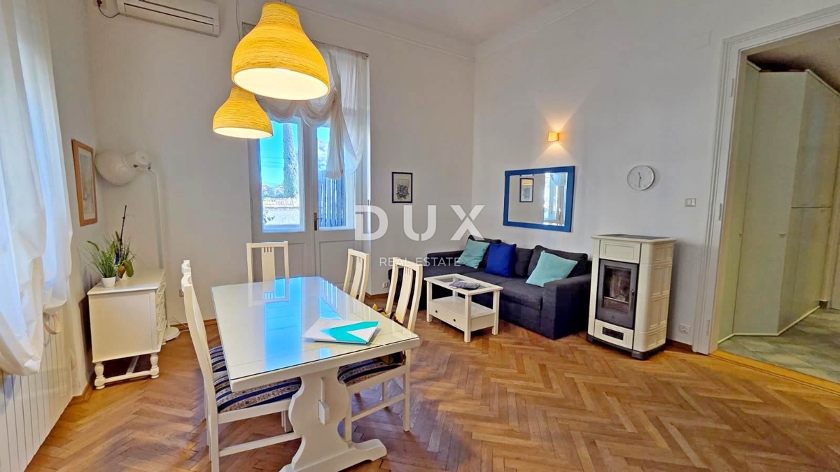 ABBAZIA, CENTRO - Elegante appartamento nel cuore di Abbazia, a 150 m dal mare, 3 camere da letto, 109 m2