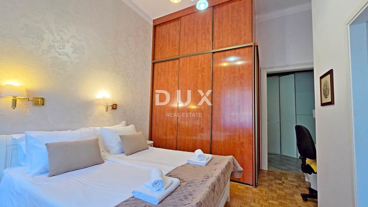 ABBAZIA, CENTRO - Elegante appartamento nel cuore di Abbazia, a 150 m dal mare, 3 camere da letto, 109 m2