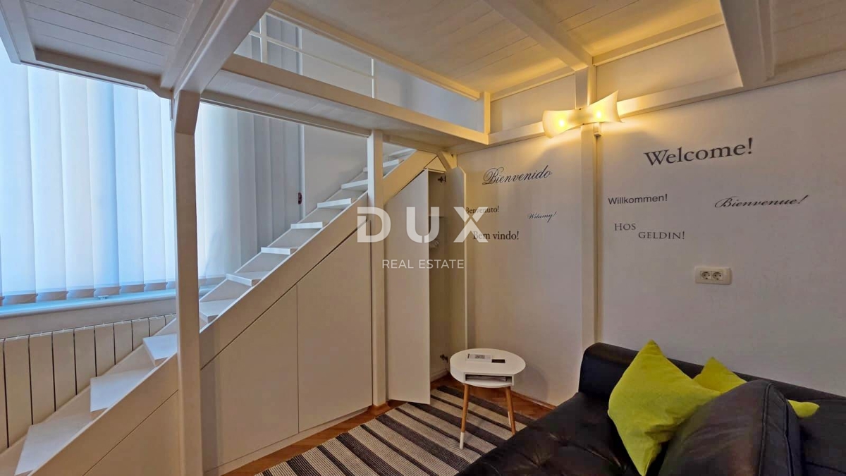 ABBAZIA, CENTRO - Elegante appartamento nel cuore di Abbazia, a 150 m dal mare, 3 camere da letto, 109 m2