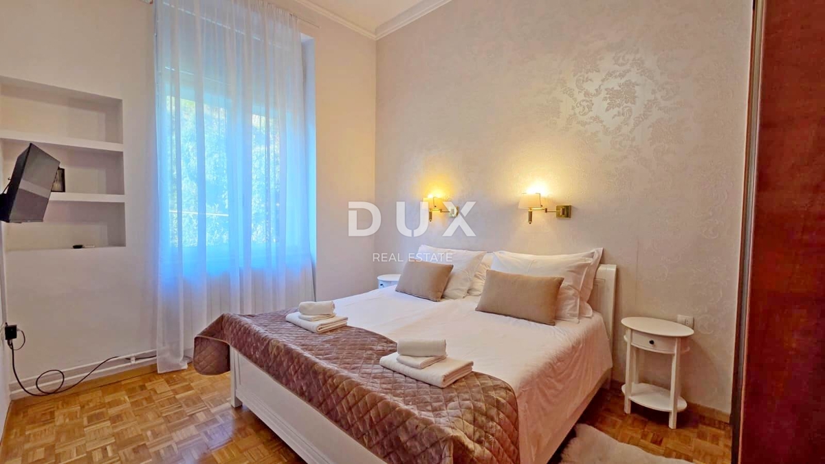 ABBAZIA, CENTRO - Elegante appartamento nel cuore di Abbazia, a 150 m dal mare, 3 camere da letto, 109 m2