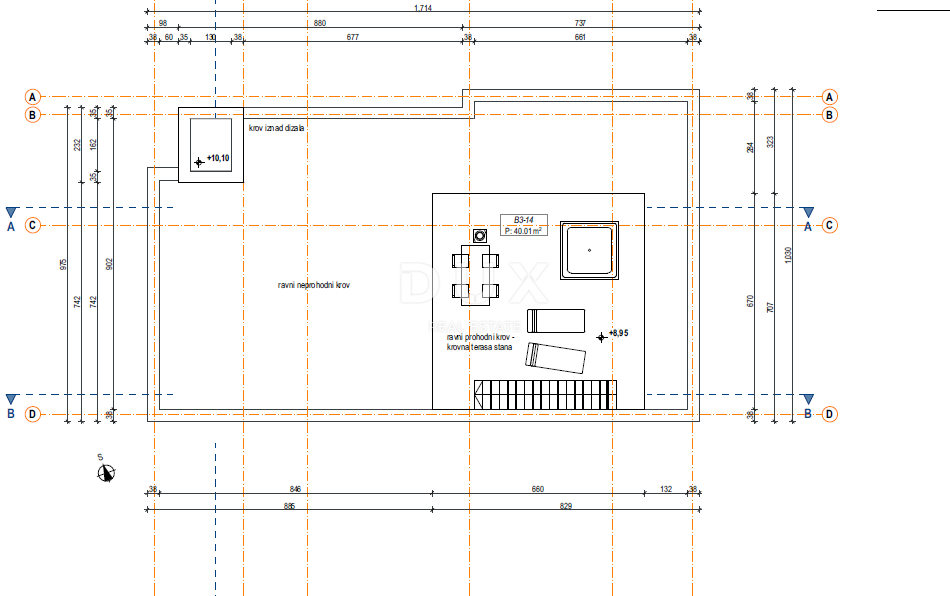 ABBAZIA, LOVRAN - attico di lusso in un nuovo edificio con piscina, ascensore, terrazza sul tetto