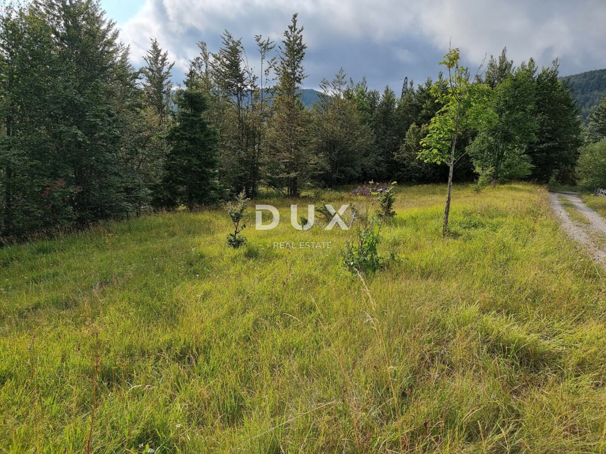 GORSKI KOTAR, STARI LAZ, ampio appezzamento di terreno per la costruzione di un hotel