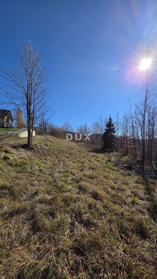 GORSKI KOTAR, STARI LAZ, ampio appezzamento di terreno per la costruzione di un hotel