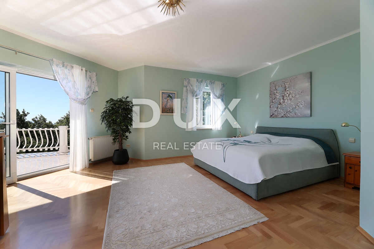 OPATIJA, BREGI - villa con vista panoramica sul mare e ampio giardino! OCCASIONE!