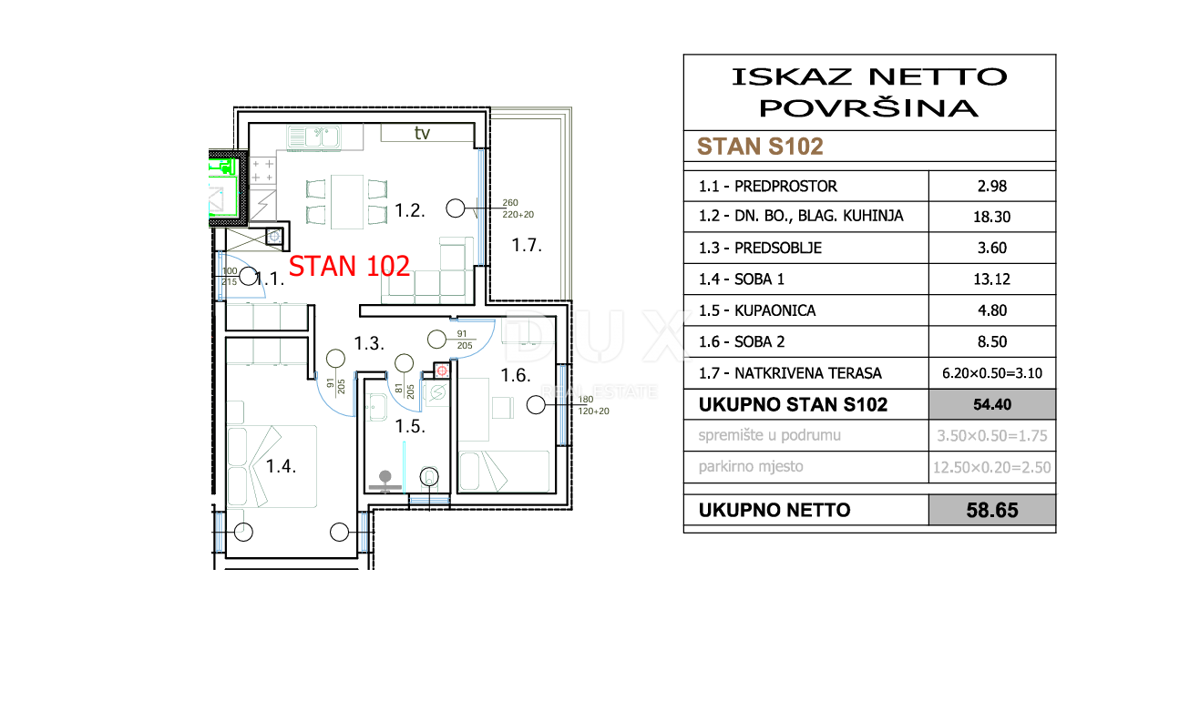 ISTRIA, POLA - Nuovo edificio moderno - centro! Secondo piano!