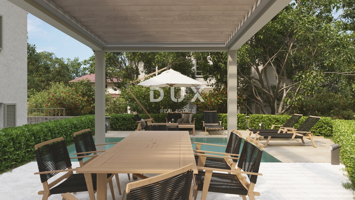 ISOLA DI KRK, MALINSKA - Appartamento con piscina e vista mare