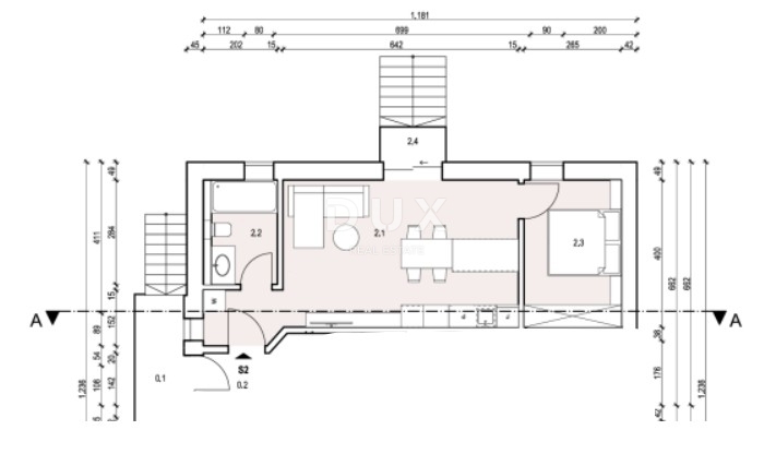 ISOLA DI KRK, MALINSKA - Appartamento con piscina e vista mare
