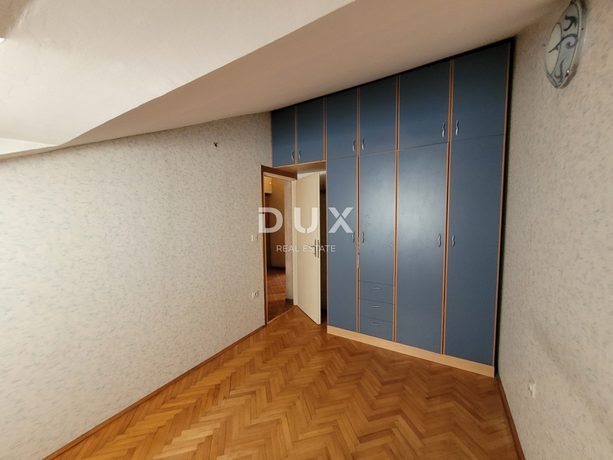 RIJEKA, ŠKURINJE – Appartamento mansardato con tre camere da letto, 53 m², in posizione tranquilla!
