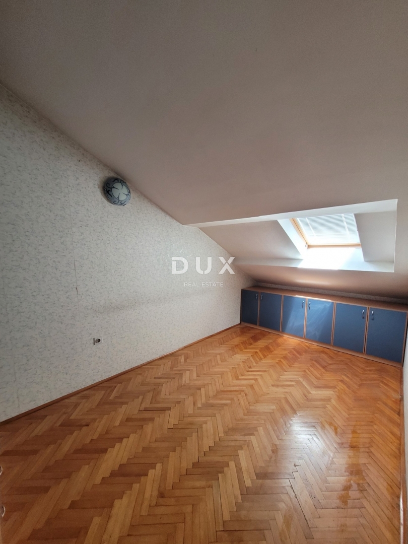 RIJEKA, ŠKURINJE – Appartamento mansardato con tre camere da letto, 53 m², in posizione tranquilla!