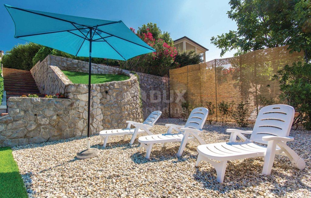 SRDOČI - MARTINKOVAC - casa con piscina e vista panoramica sul mare