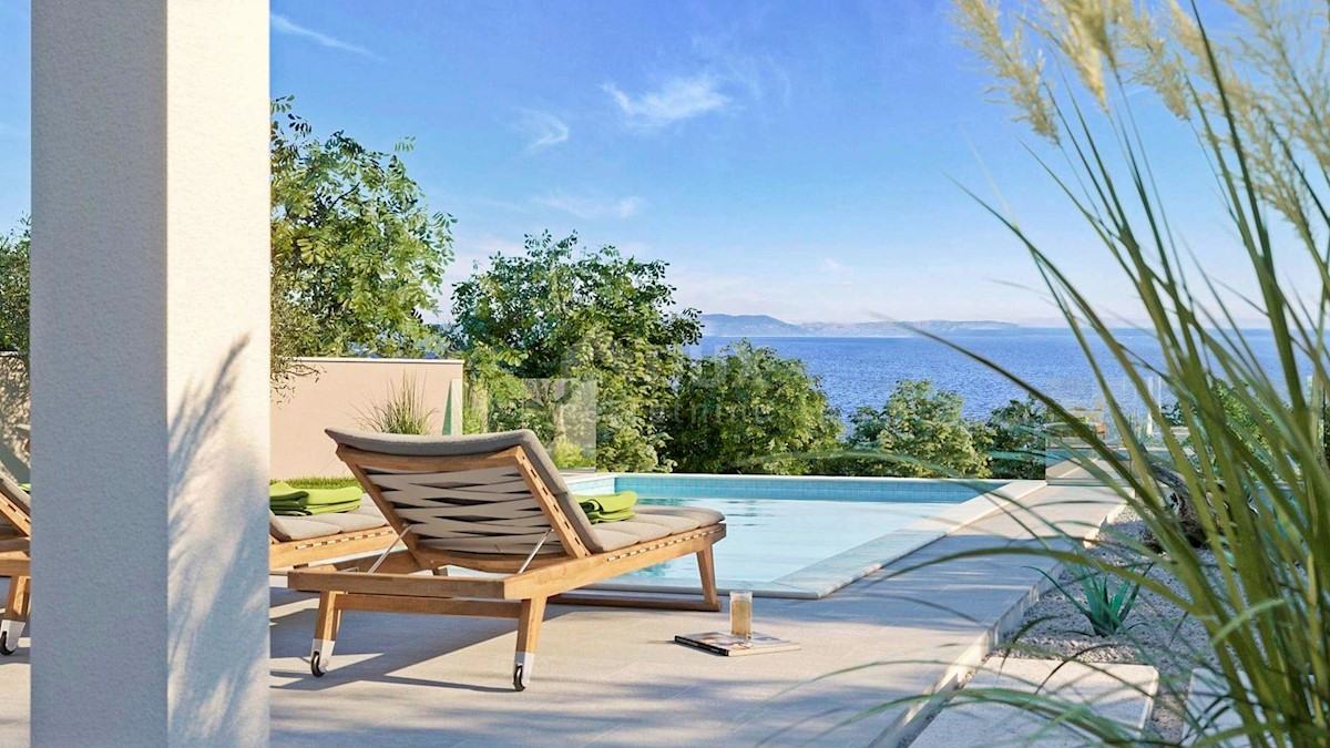 ISTRIA, RABAC - Villa con vista panoramica sul mare