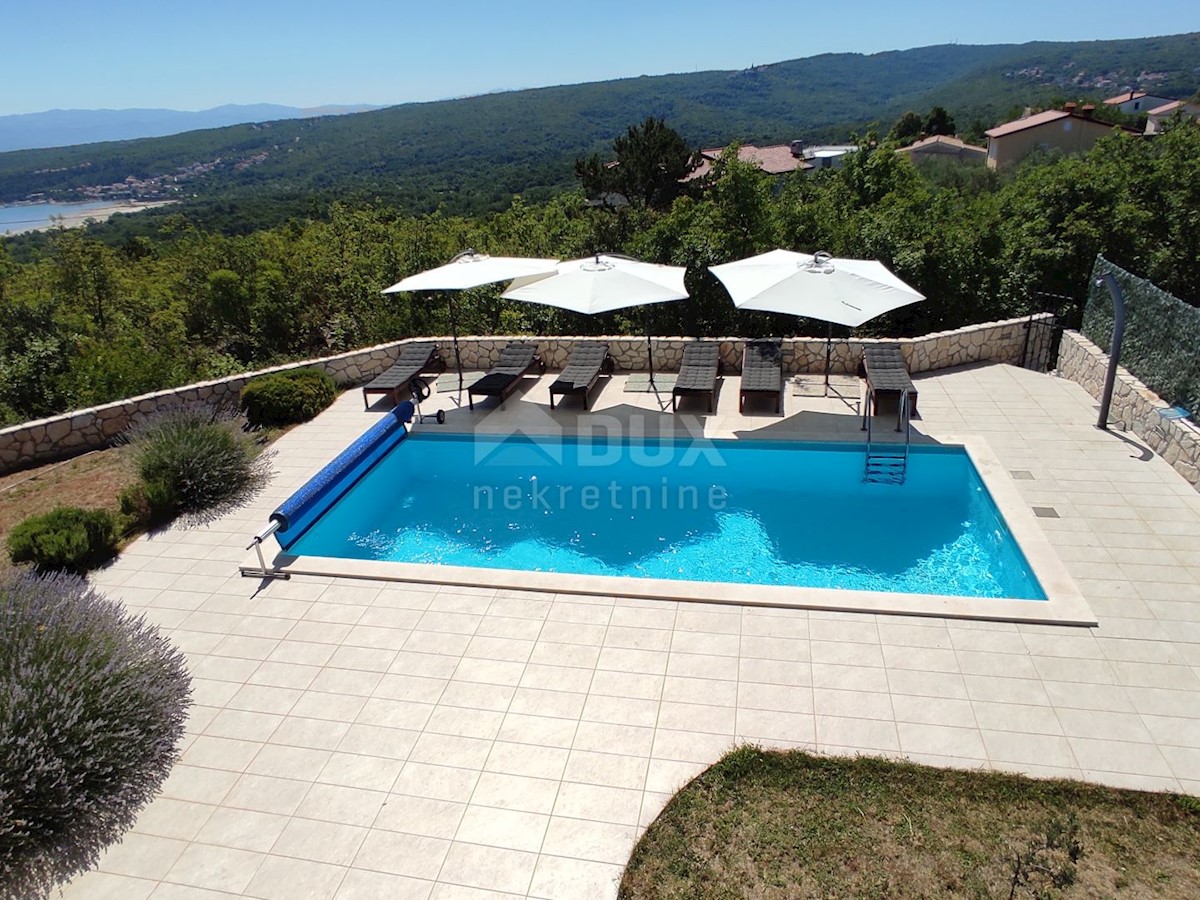 ISOLA DI KRK - Villa di lusso con vista panoramica sul mare