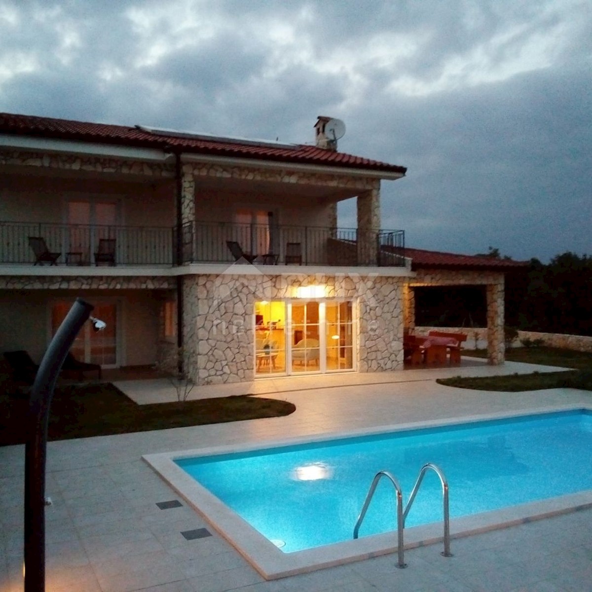 ISOLA DI KRK - Villa di lusso con vista panoramica sul mare