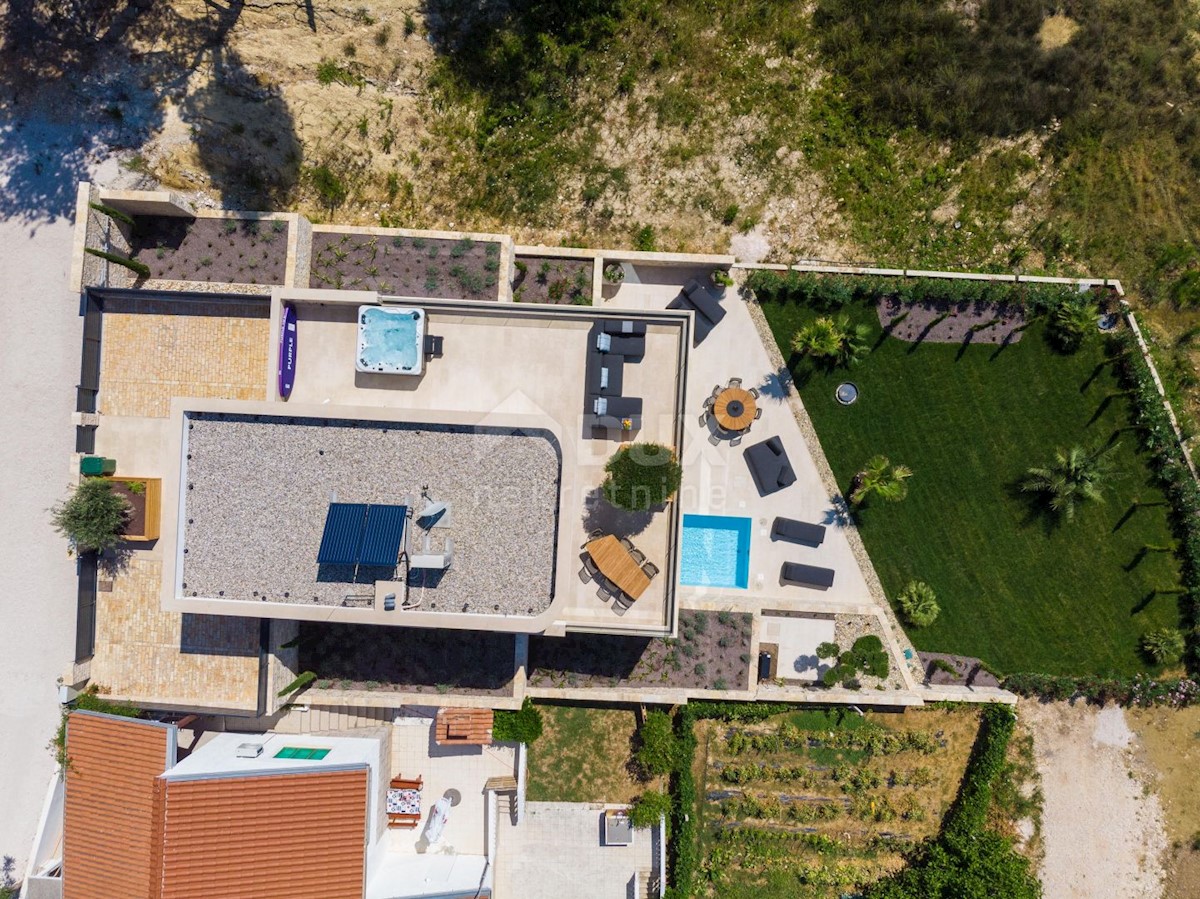 ZADAR, LJUBAČ - Villa di lusso 1a fila al mare