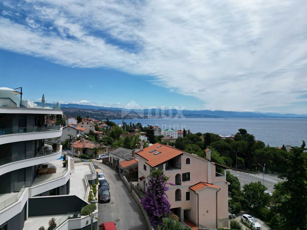 OPATIJA - appartamento in nuova costruzione 169m2 con vista mare + giardino 75m2 - APPARTAMENTO 4