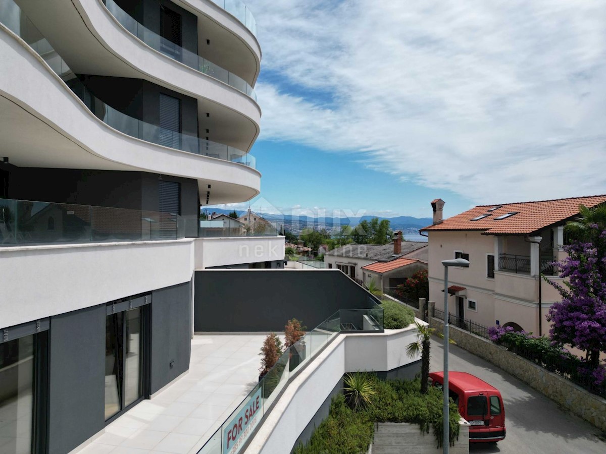 OPATIJA - appartamento in nuova costruzione 169m2 con vista mare + giardino 75m2 - APPARTAMENTO 4